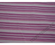 Рубашечная ткань вискозная розово-белая полоска