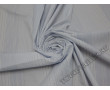 Рубашечная ткань белая в голубую полоску
