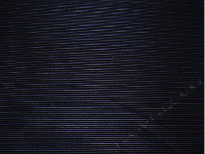 Рубашечная ткань черная в тонкую фиолетовую полоску