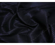 Рубашечная ткань черная в тонкую фиолетовую полоску
