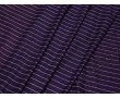 Трикотажная ткань фиолетовая в серую полоску