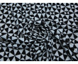 Бифлекс черно-белый принт треугольники
