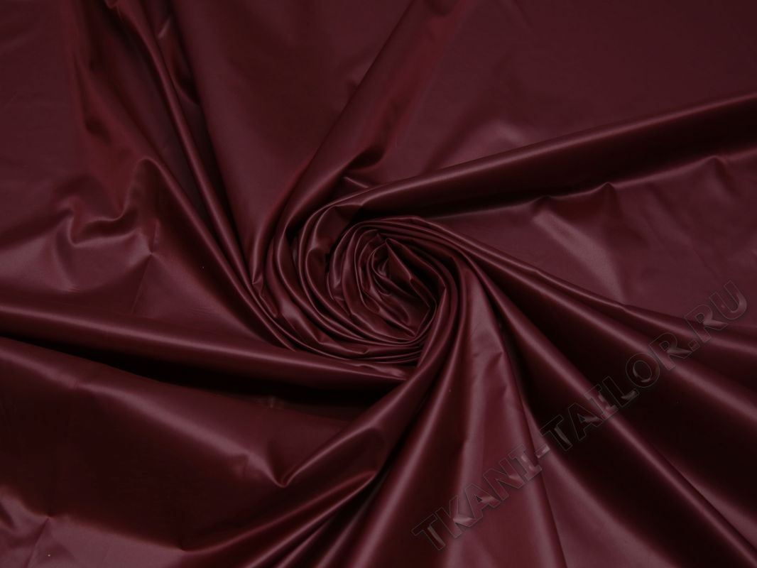 Плащевая ткань бордовая - фото 4