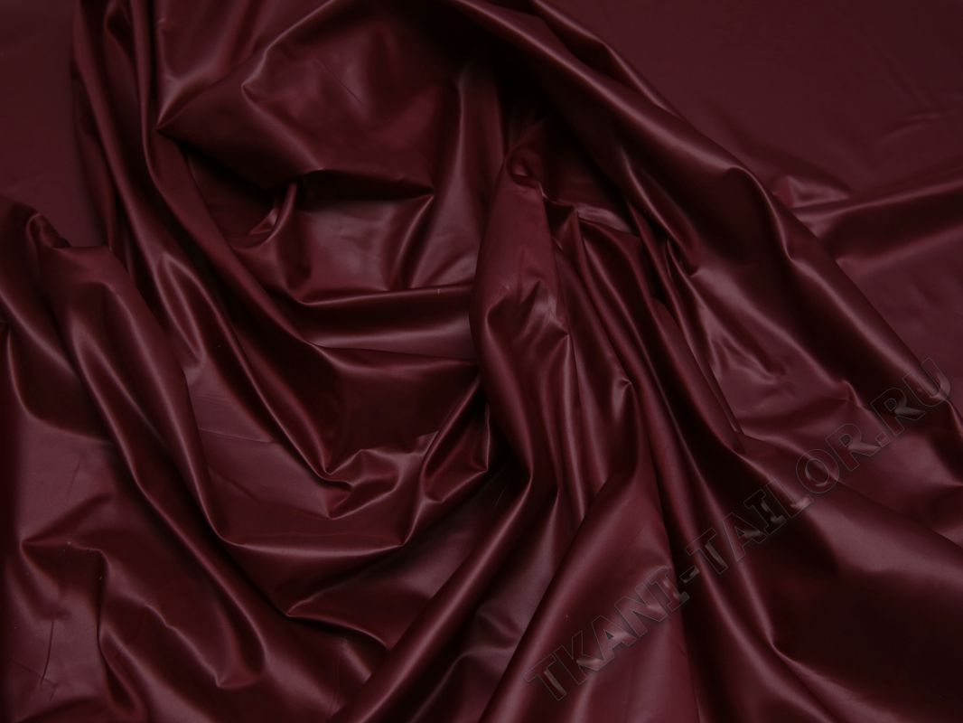 Плащевая ткань бордовая - фото 5