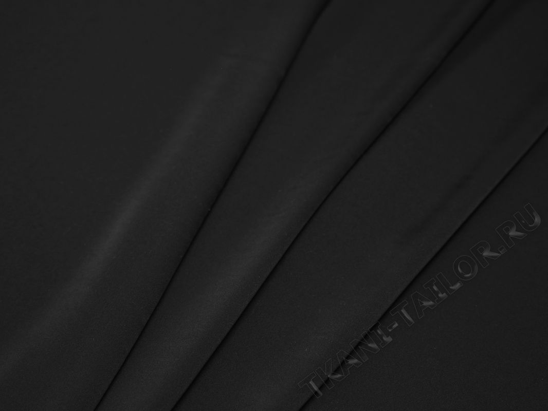 Блузочная ткань черная - фото 3
