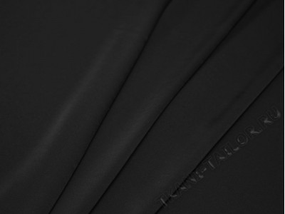 Блузочная ткань черная - фото