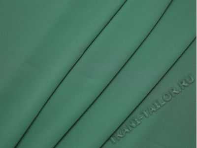 Блузочная ткань зеленая - фото