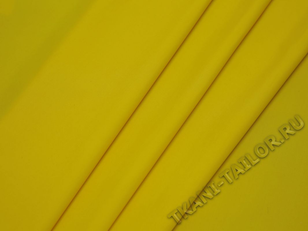 Рубашечная ткань желтая - фото 1
