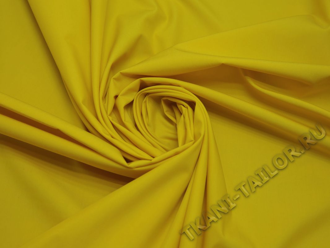 Рубашечная ткань желтая - фото 4