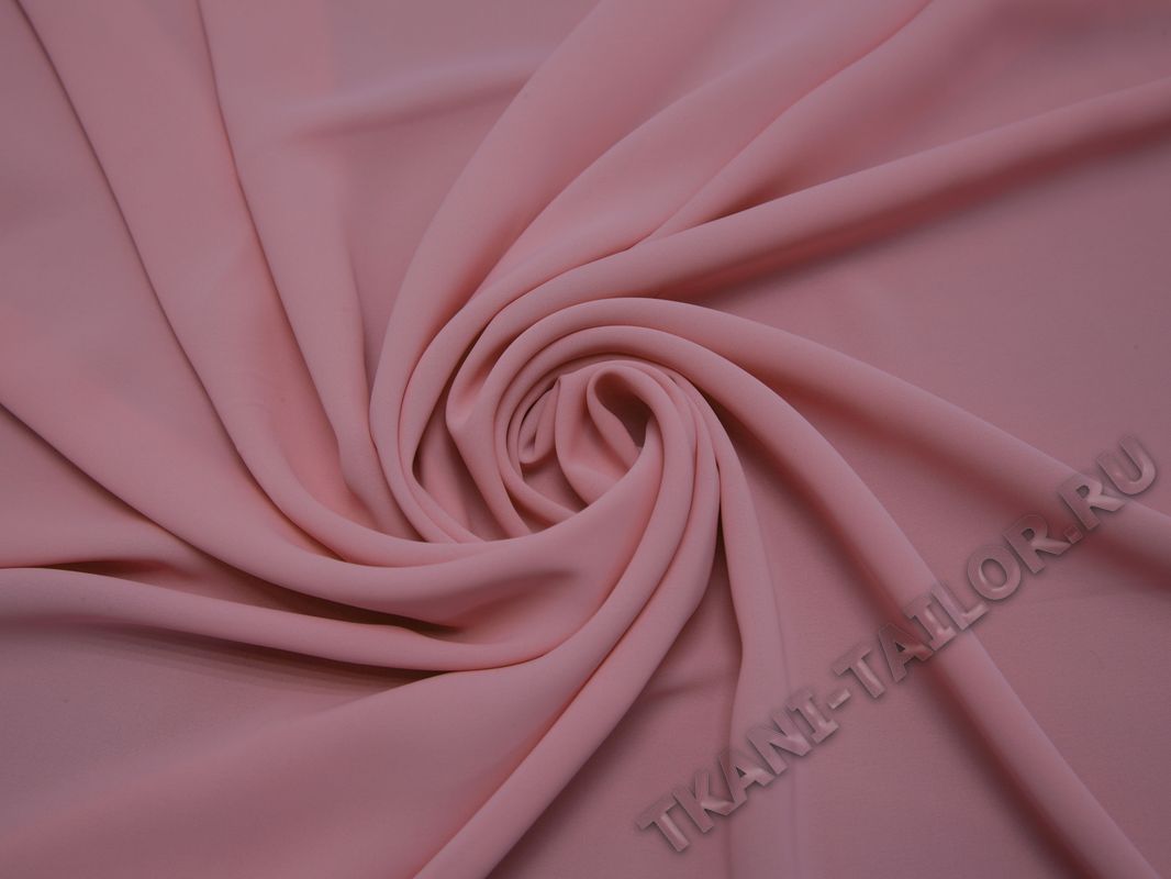 Блузочная ткань розовая - фото 4