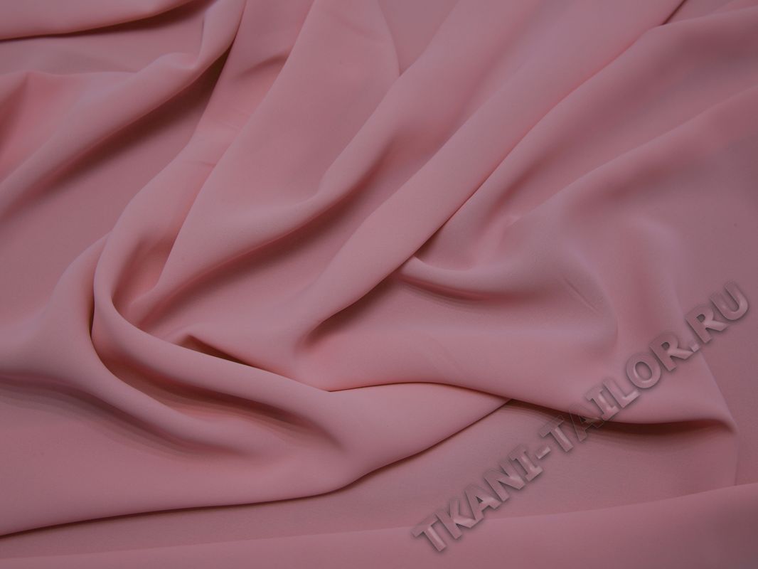 Блузочная ткань розовая - фото 5