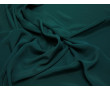 Блузочная ткань темно-зеленая