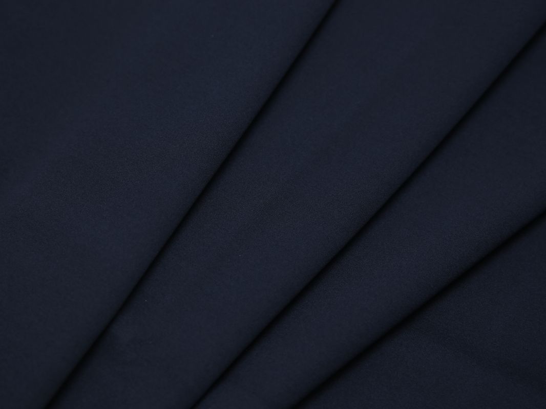 Курточная ткань с пропиткой темно-синяя - фото 1