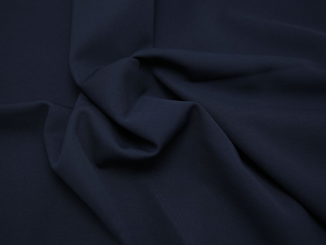 Курточная ткань с пропиткой темно-синяя - фото 5