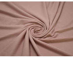 Трикотаж лапша светло-розовая ткань