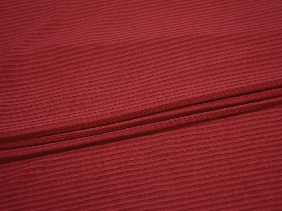Трикотаж лапша красная ткань - фото 3