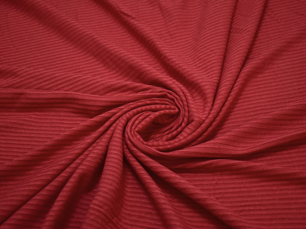 Трикотаж лапша красная ткань - фото 4