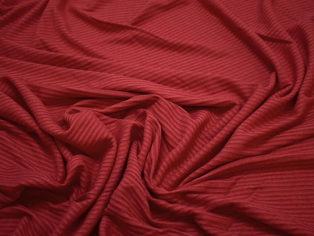 Трикотаж лапша красная ткань - фото 5