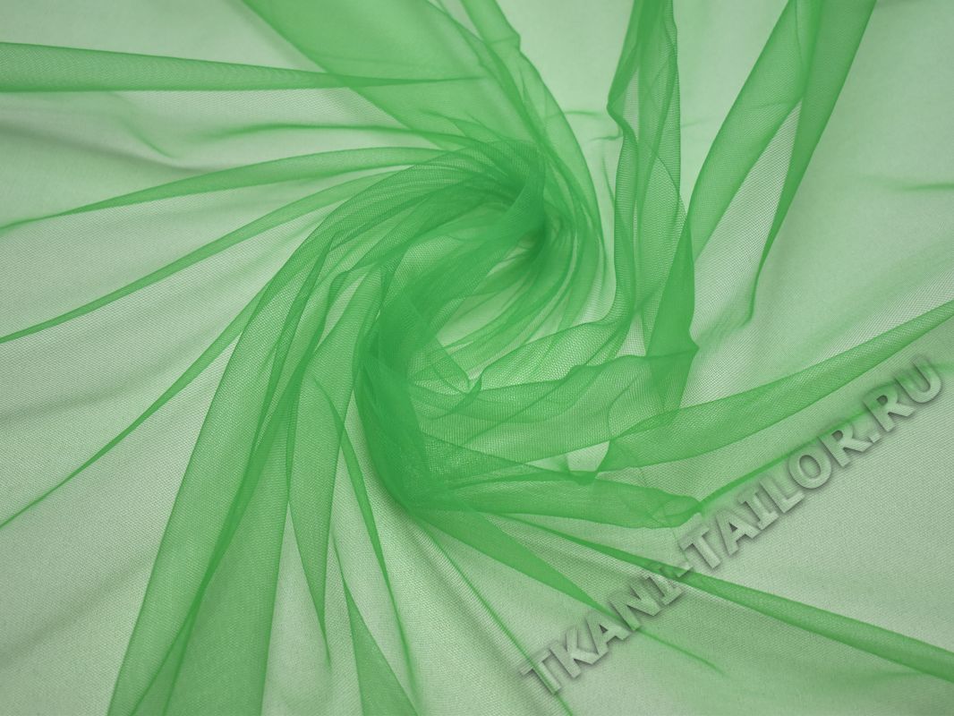 Сетка мягкая зеленая - фото 1