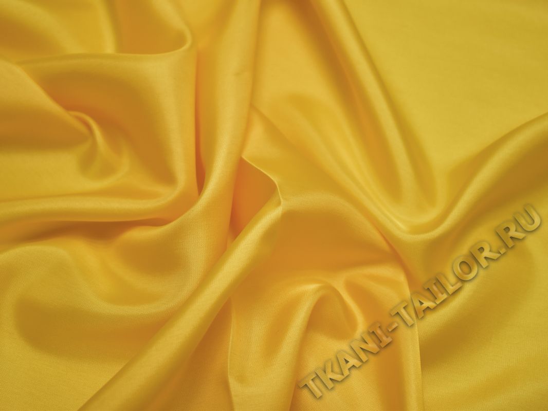 Подкладка однотонная желтого цвета - фото 5