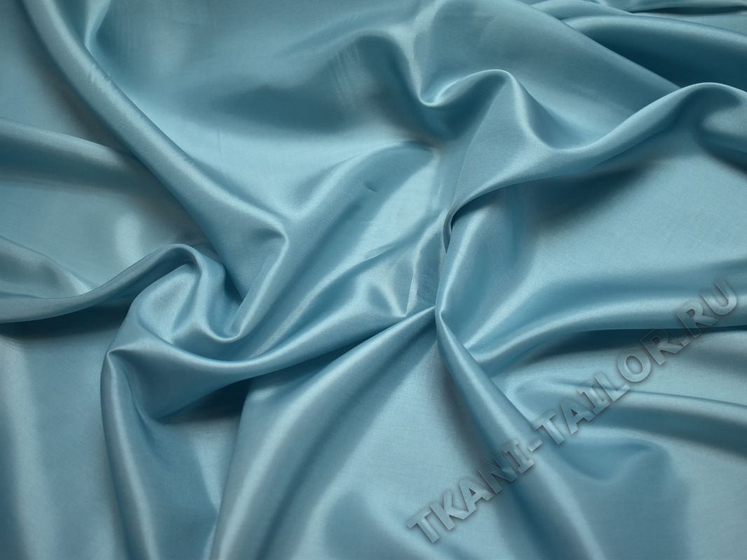 Подкладка однотонная голубого цвета - фото 5