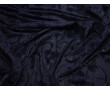 Трикотажная ткань темно-синяя фактурные цветы