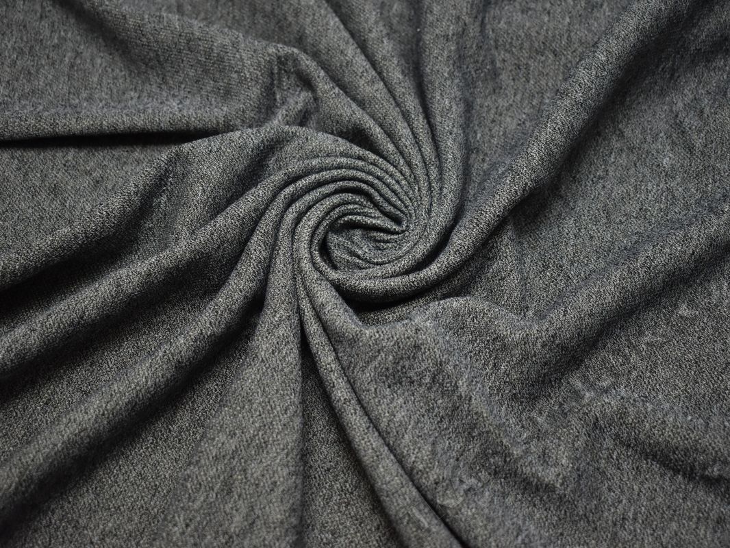 Трикотажная ткань серого цвета - фото 1