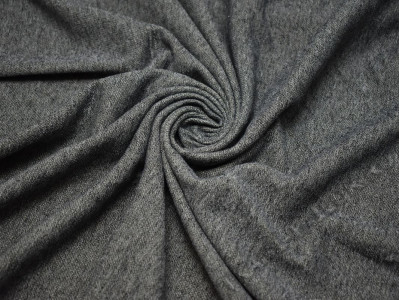 Трикотажная ткань серого цвета - фото
