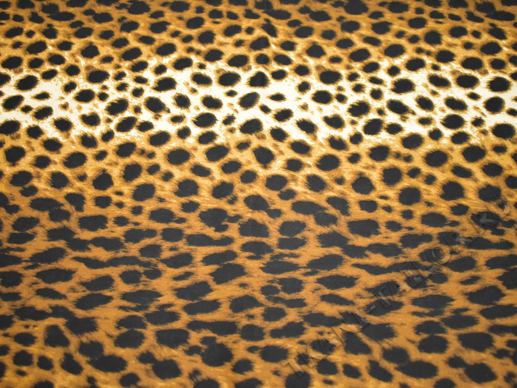 Хлопок леопардовый принт - фото 1