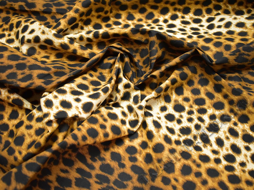 Хлопок леопардовый принт - фото 5