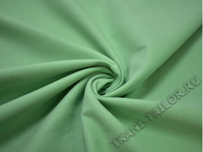 Пальтовая ткань мятно-зеленая