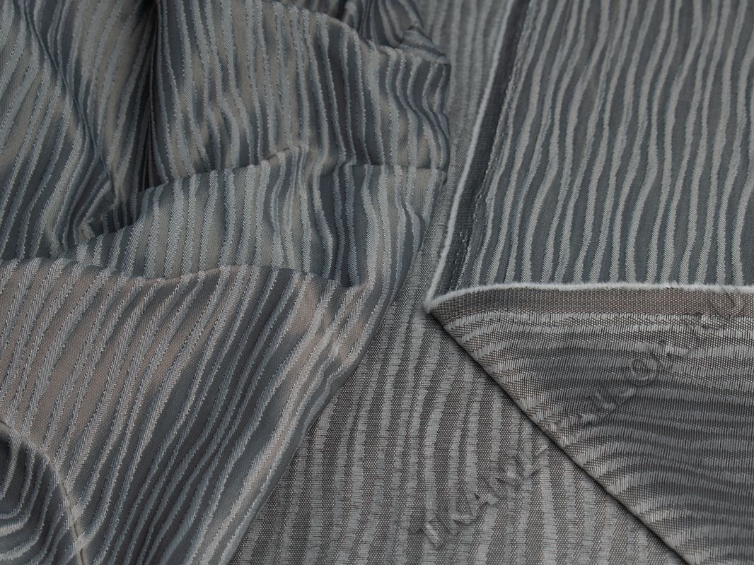 Портьерная ткань серого цвета - фото 4