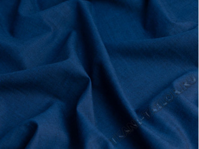 Вискоза 100% темно-синяя - фото