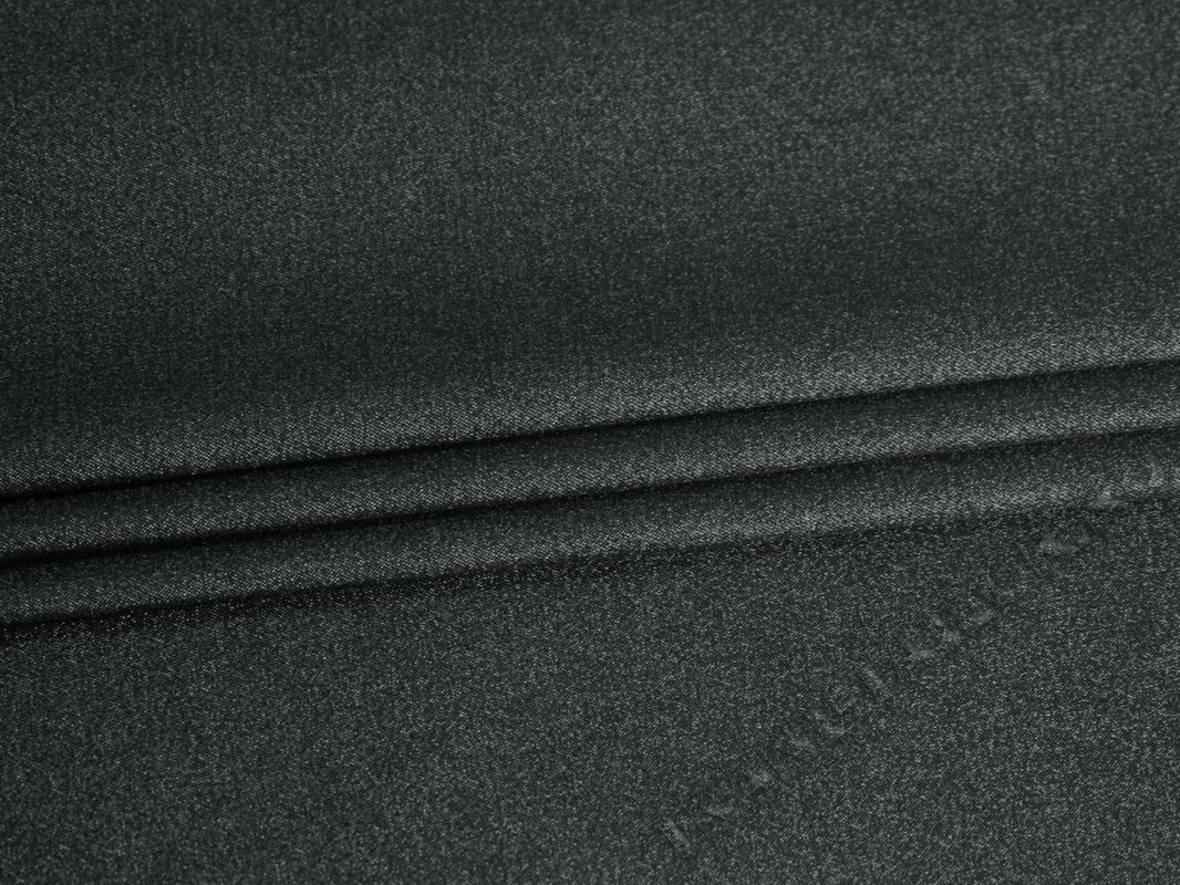 Плательная ткань темно-серая - фото 1