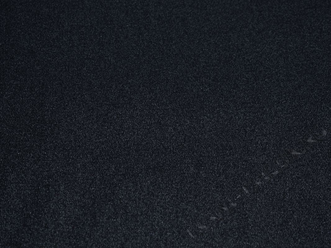 Плательная ткань черная однотонная - фото 2