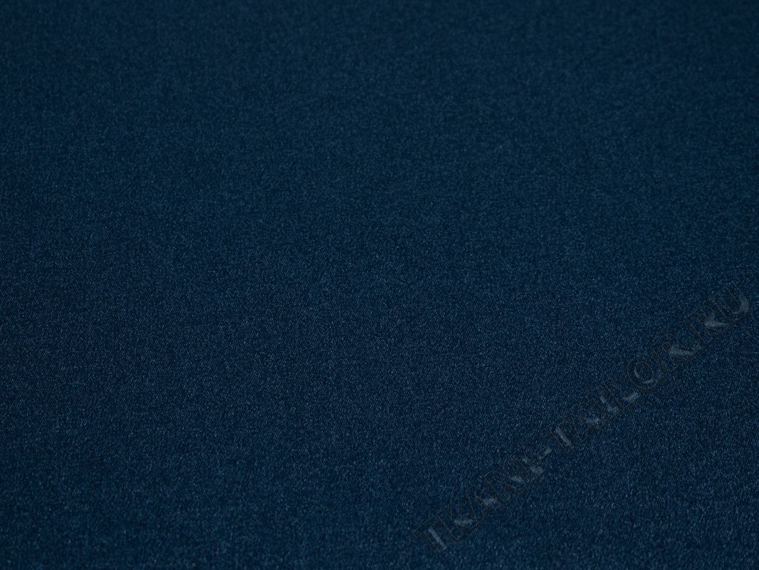 Плательная темно-синяя ткань - фото 2