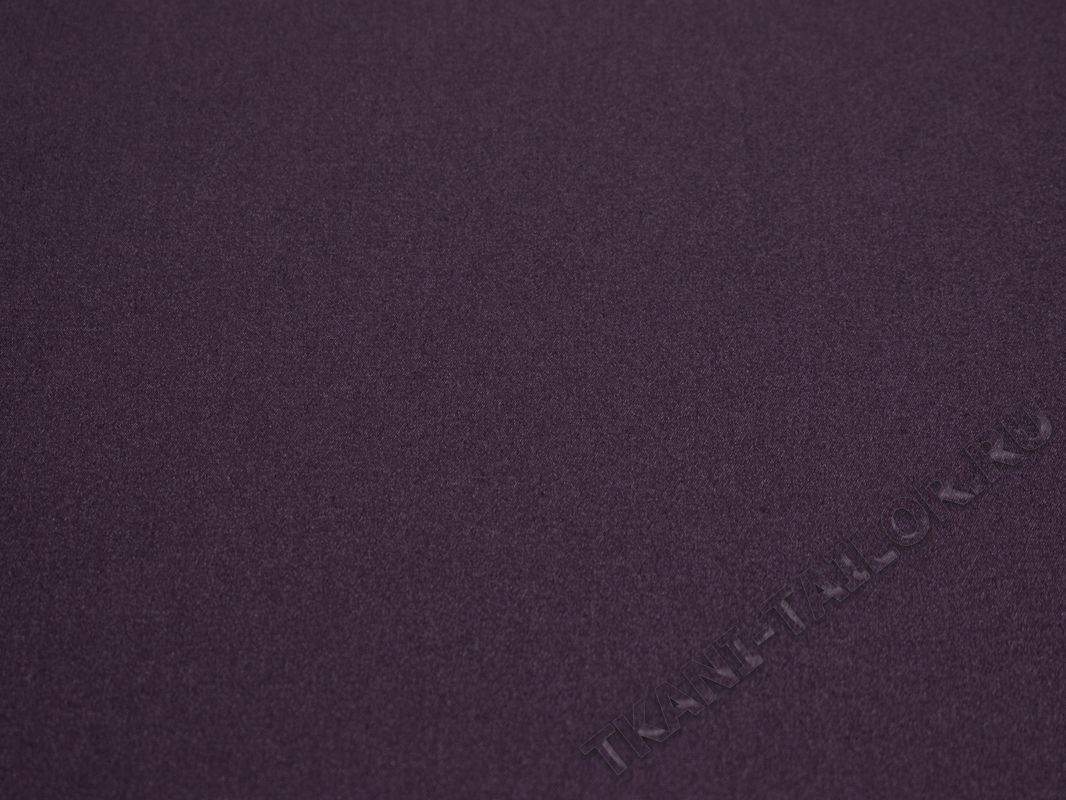Плательная ткань темно-фиолетовая - фото 2