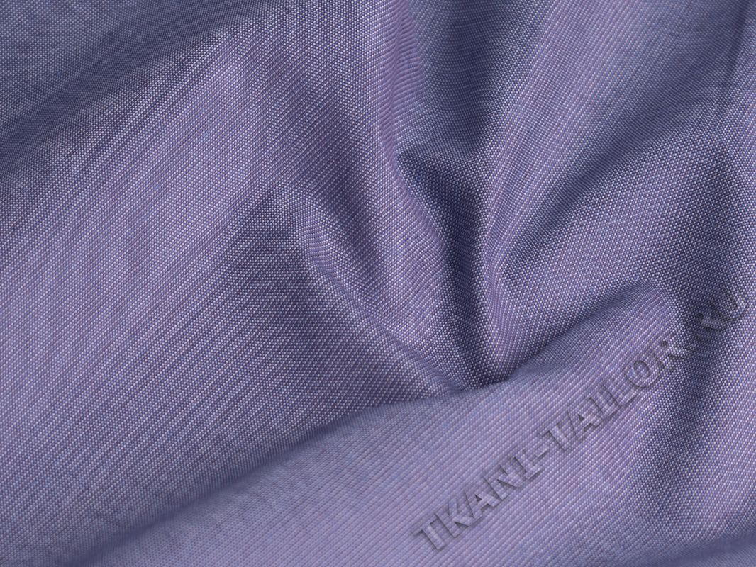 Рубашечная ткань фиолетовая - фото 1