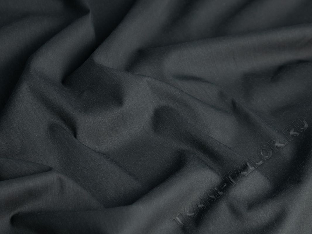 Рубашечная ткань темно-серая - фото 1