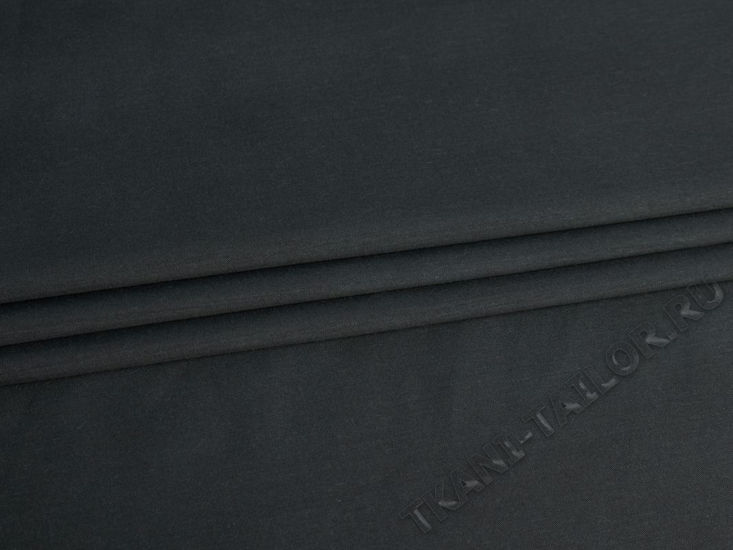 Рубашечная ткань темно-серая - фото 5