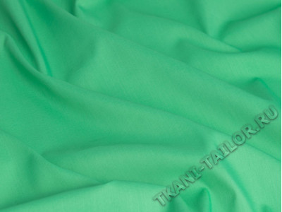Рубашечная ткань зеленая