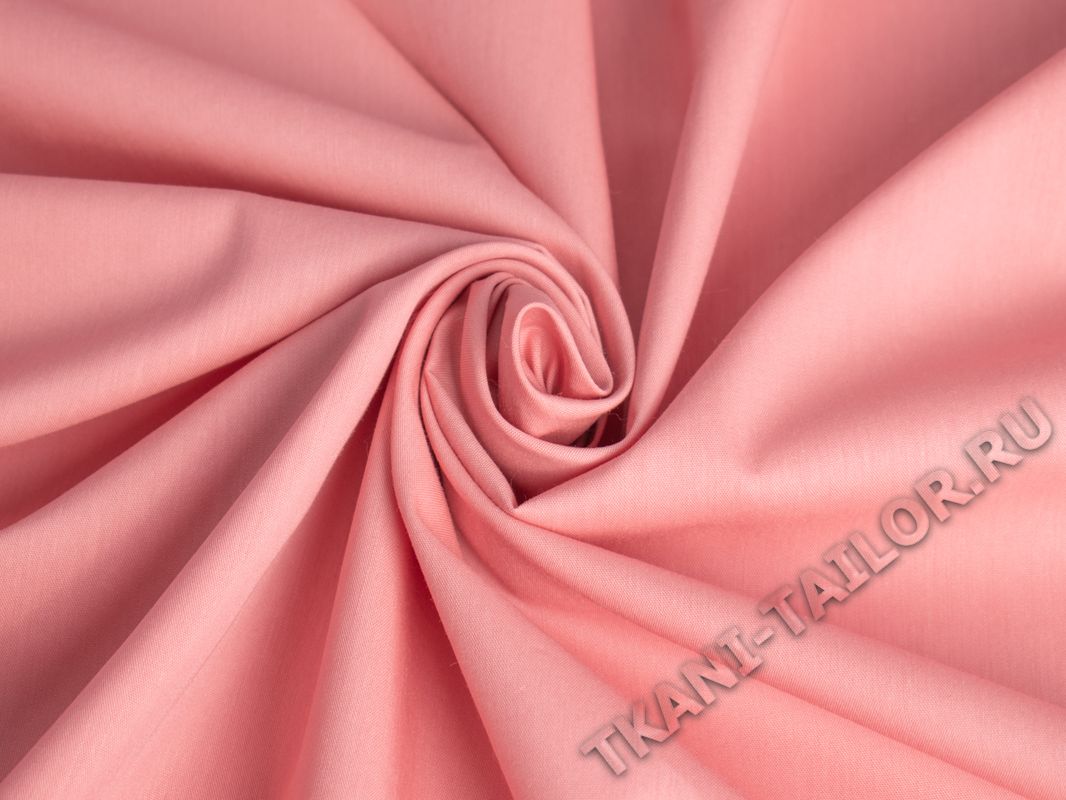 Рубашечная ткань розовая - фото 1