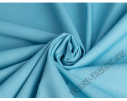 Рубашечная ткань голубая