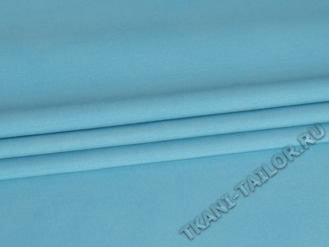 Рубашечная ткань голубая - фото 5