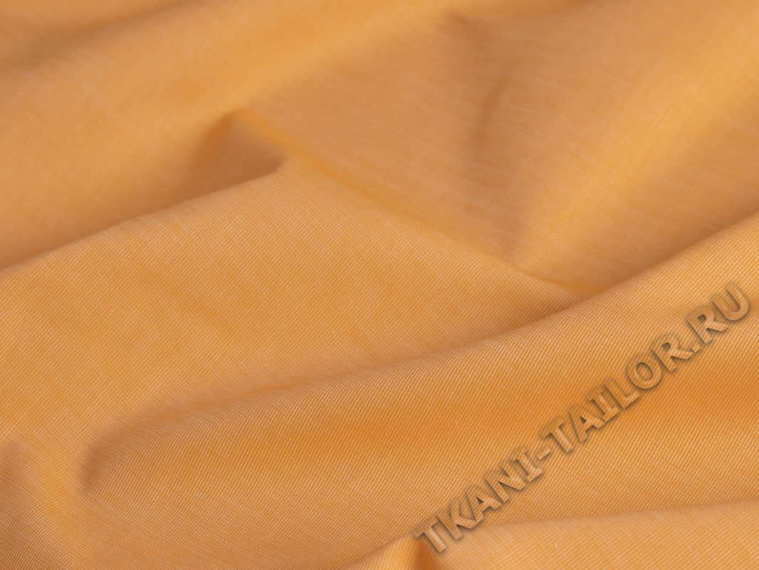 Вискоза рубашечная оранжевая - фото 3