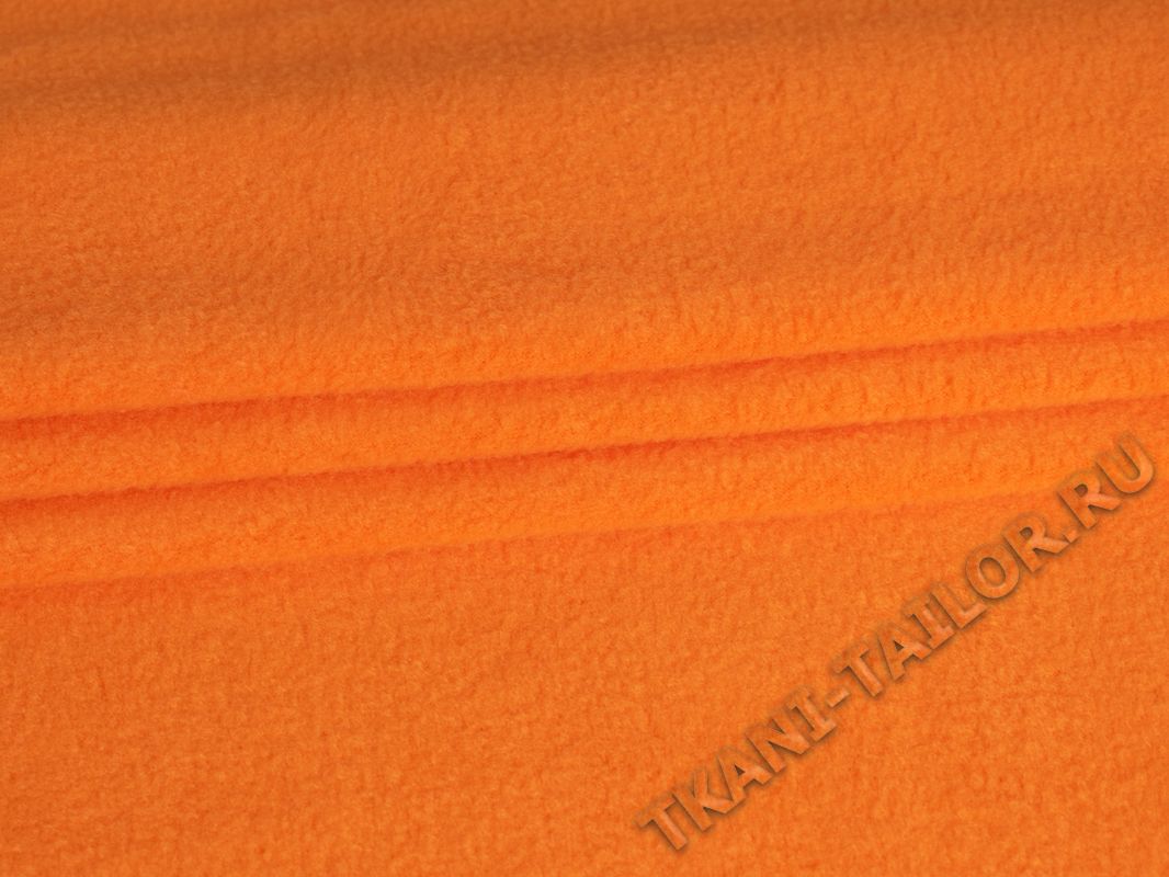 Флис оранжевый - фото 5