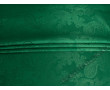 Подкладка жаккард зеленая принт огурец