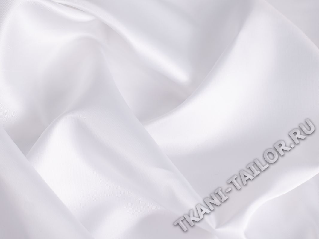 Подкладочная ткань молочно-белая - фото 1