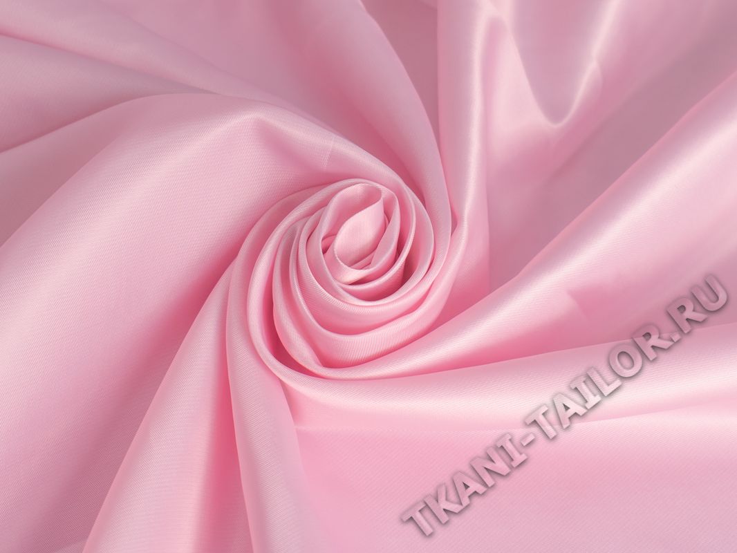 Подкладочная ткань розовая - фото 1