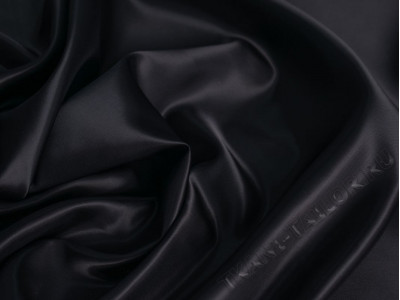 Подкладочная ткань черная - фото